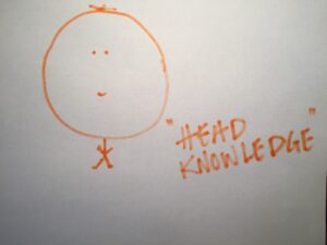 Relieving “Head Knowledge” Before Your Head Pops!