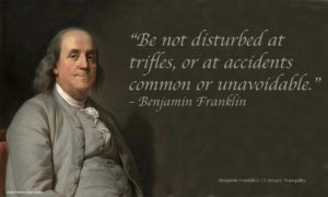 Benjamin Franklin’s 13 Virtues: Tranquility